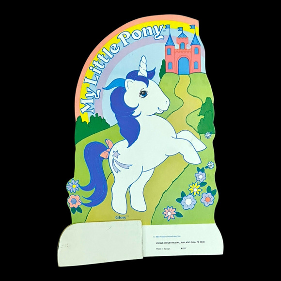 1984 My Little Pony Glory 12"Honeycomb B'Day Centerpiece by Unique MLP Vintage - Picture 1 of 4
